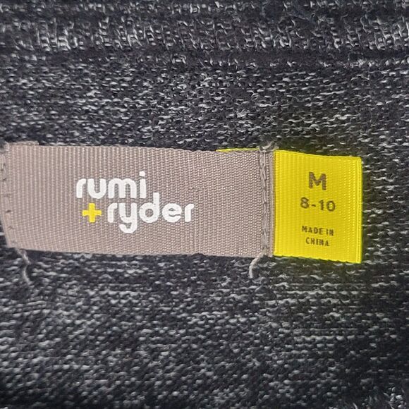 Rumi & Ryder Boys Sz M 8-10 Green Black Long Sleeve Sweatshirt - Picture 6 of 12